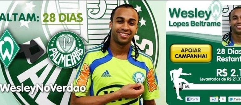 Contratação de Wesley ainda custa ao Palmeiras. Juiz chama clube de 'amador'