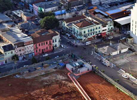 Veja fotos aéreas feitas na região central de SP nesta terça-feira (23)