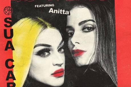 Anitta e Pabllo Vittar em capa do novo single da cantora
