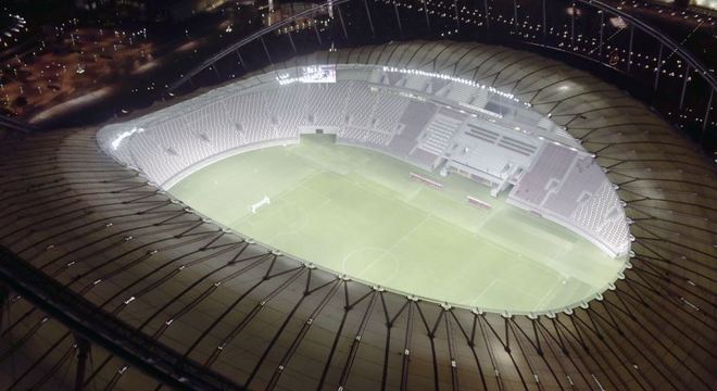Khalifa International Stadium, sede da Copa do Mundo de 2022, no Catar