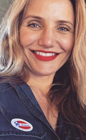 Cameron Diaz está com 44 anos
