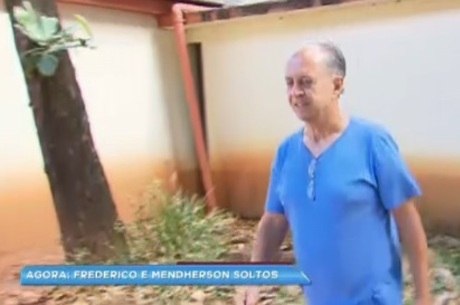 Mendherson Lima deixou o local para a prisão domiciliar