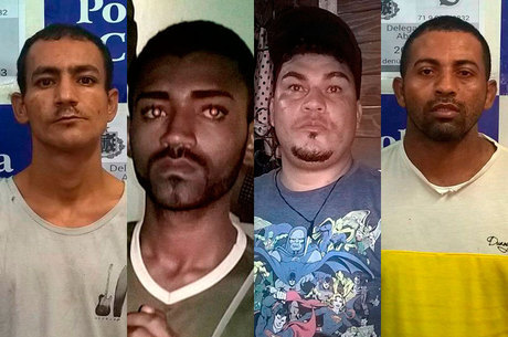 Os suspeitos foram atuados em flagrante e ficarão custodiados à disposição da Justiça 