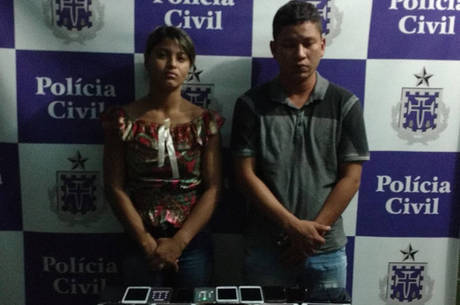 Thayane e Halen foram descobertos depois que uma das vítimas de furto procurou à unidade policial para denunciar o crime