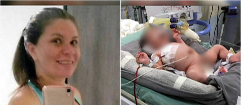 Bebê foi atingido por bala perdida ainda na barriga da mãe Bebê foi atingido por bala perdida ainda na barriga da mãe