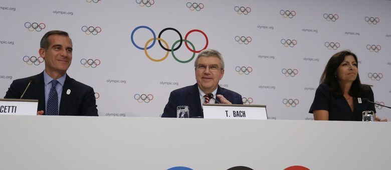 COI ratifica acordo e oficializa Jogos Olímpicos em Paris-2024 e Los  Angeles-2028