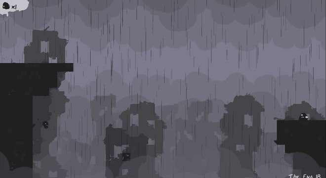 O protagonista é o bicho feio da direita, enquanto aquele bichinho flutuante à esquerda é um tumor