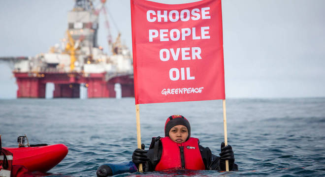 Ação do Greenpeace no Ártico
Ação do Greenpeace no Ártico