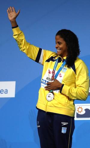 Etiene Medeiros: ouro nos 50m