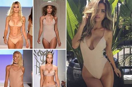 Nude Looks em tons de pele trazem elegância e frescor para o Verão 2018 Nude Looks em tons de pele trazem elegância e frescor para o Verão 2018