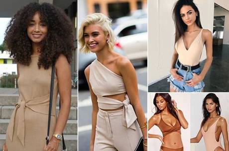 Nude Looks em tons de pele trazem elegância e frescor para o Verão 2018 Nude Looks em tons de pele trazem elegância e frescor para o Verão 2018