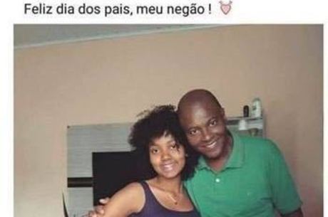Jovem fez uma homenagem para o pai