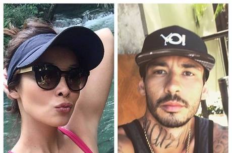 Carol Nakamura e o jogador Aislan Lotici terminam relação após