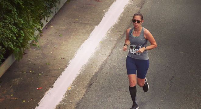 Stéphanie vai correr sua primeira maratona