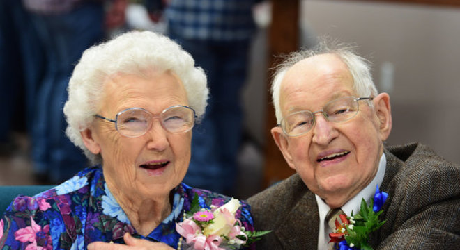 O casal celebrou os 75 anos de casamento em março desse ano