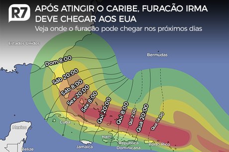 Furacão Irma devastou Cuba e Caribe nos últimos dias