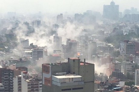 Terremoto causou mortes e destruição na capital mexicana