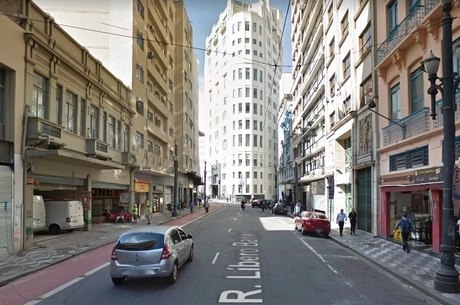 Rua Líbero Badaró será uma das bloqueadas