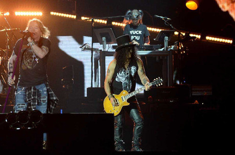 O Guns N' Roses eletrizou o público em São Paulo