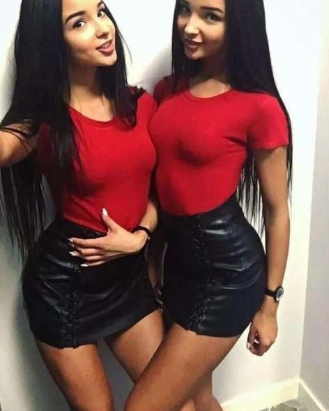 Resultado de imagem para modelos gemeas Adel e alina