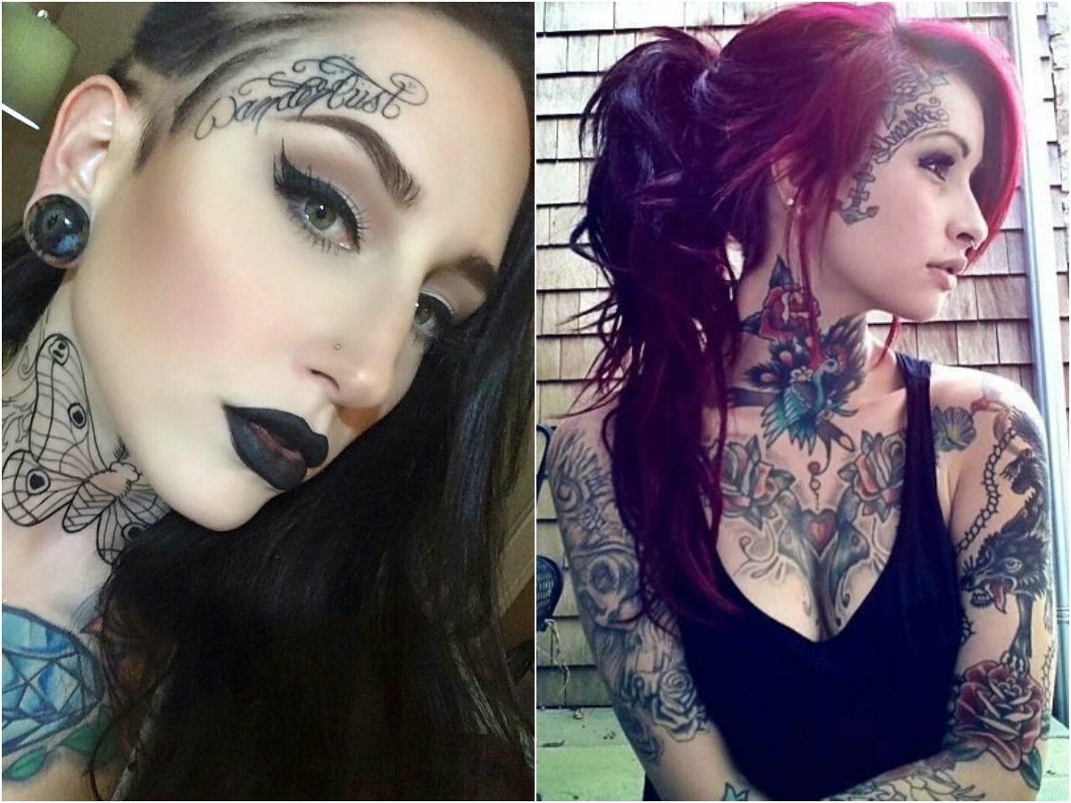 Com A Cara E A Coragem Essa Turma Fez Tattoos Insanas No Rosto Fotos R7 Hora 7