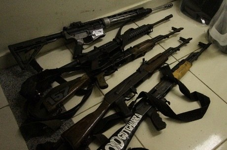 Armas e munições apreendidas no Rio aumentaram mais de 80