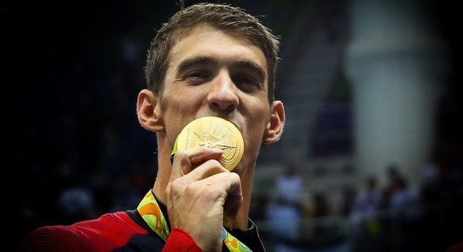 Nadador Michael Phelps coleciona 23 ouros na história dos Jogos Olímpicos