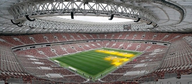 Estádio de Luzhniki, em Moscou, está pronto para a Copa do Mundo de 2018