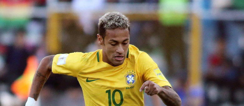 Neymar é o craque da seleção brasileira de futebol