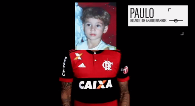 No lugar de Paolo Guerrero, o Flamengo mostrou o pequeno Paulo, desaparecido
