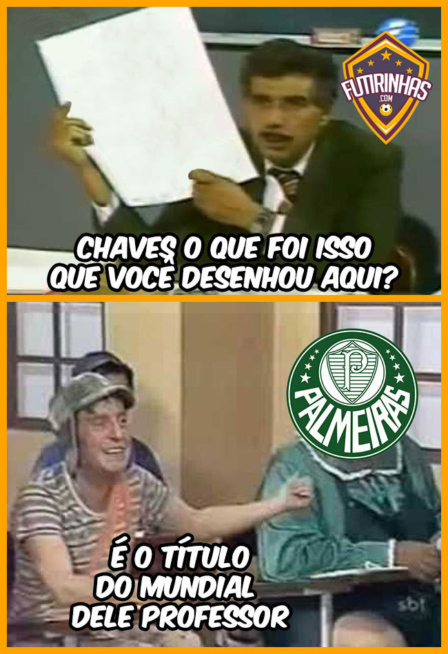 Palmeiras sem Mundial invade redes sociais com memes