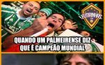 Palmeiras sem Mundial invade redes sociais com memes - Fotos - R7