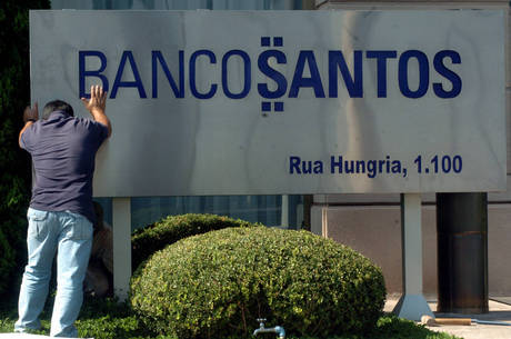 Fachada do Banco Santos - Foto: Reprodução