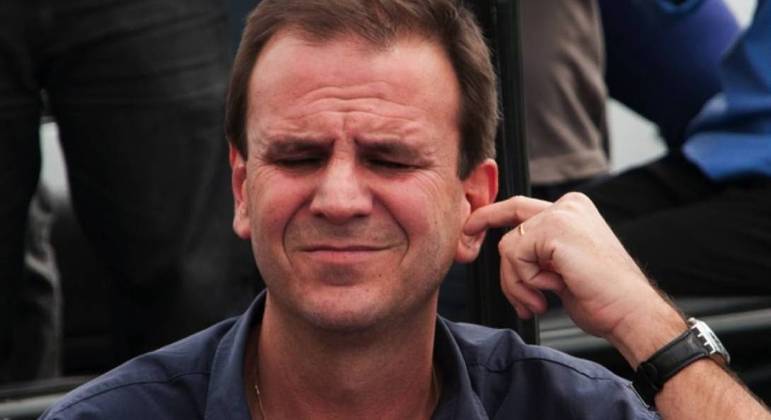 O prefeito do Rio, Eduardo Paes, cuja gestão é criticada O prefeito do Rio, Eduardo Paes, cuja gestão é criticada