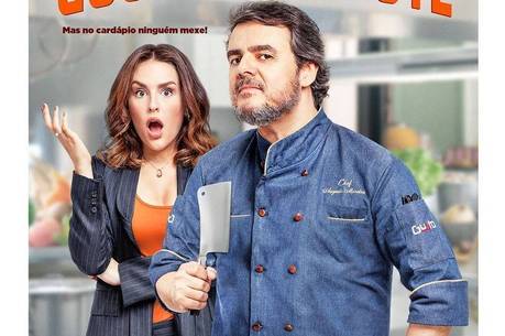 No filme, Kéfera contracena com Cassio Gabus Mendes No filme, Kéfera contracena com Cassio Gabus Mendes