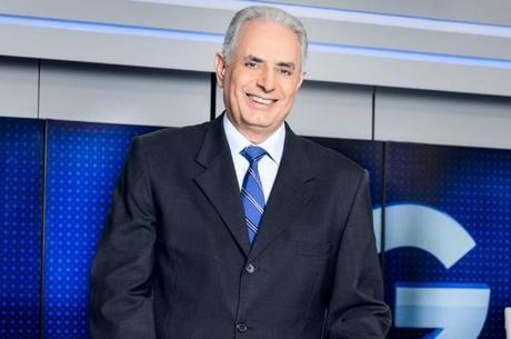 William Waack apresenta o Jornal da Globo