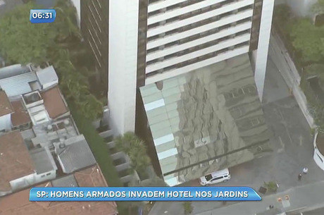 Quadrilha invadiu hotel localizado na alameda Lorena