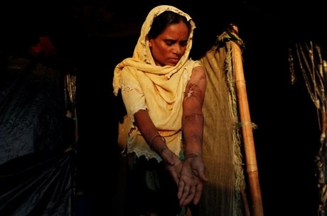 Mulheres rohingya foram estupradas