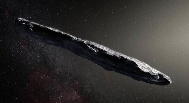 O objeto interestelar, pode ser uma nave extraterrestre 