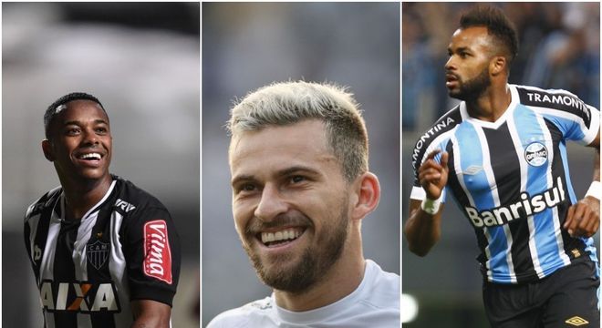 Robinho, Lucas Lima e Fernandinho despontam como opções no mercado