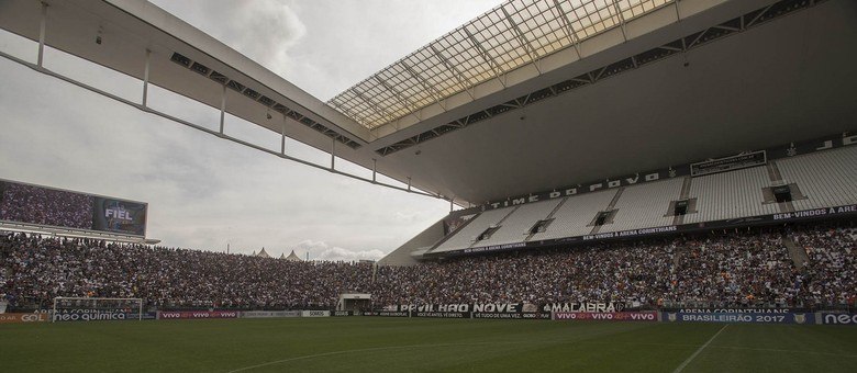 Torcida compareceu em grande número no último treino aberto no Itaquerão