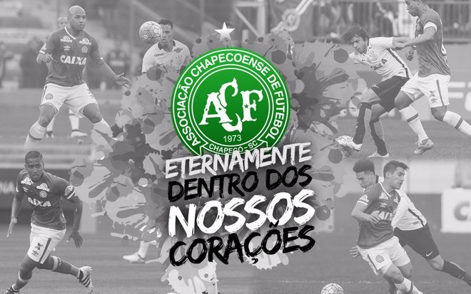 Corinthians tamb&eacute;m publica mensagem de apoio ao clube de Chapec&oacute;