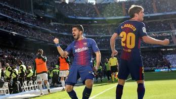 Barcelona domina Real Madrid
e amplia diferença na liderança (Sergio Perez/Reuters 23.12.2017) Barcelona domina Real Madrid
e amplia diferença na liderança (Sergio Perez/Reuters 23.12.2017)