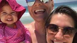 Michel Teló vai à praia com Melinda... E Thais Fersoza se emociona. Veja fotos (Reprodução/Instagram)