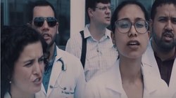 Médicos parodiam música da Globo e denunciam as condições da saúde