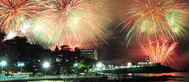 No Festival Virada Salvador, na Boca do Rio, o céu da capital será iluminado por 15 minutos seguidos