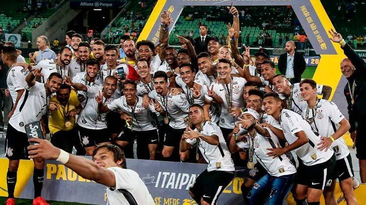 2018 - Campeão: Corinthians / Vice: Palmeiras.