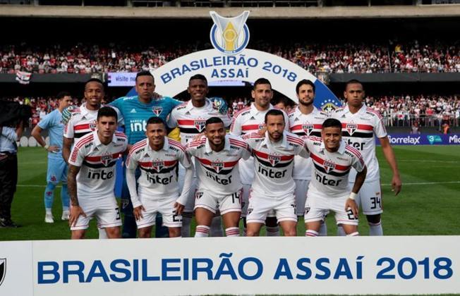 2018 - Campeão do primeiro turno: São Paulo (41 pontos, 8 acima do futuro campeão Palmeiras, então 6° colocado)
