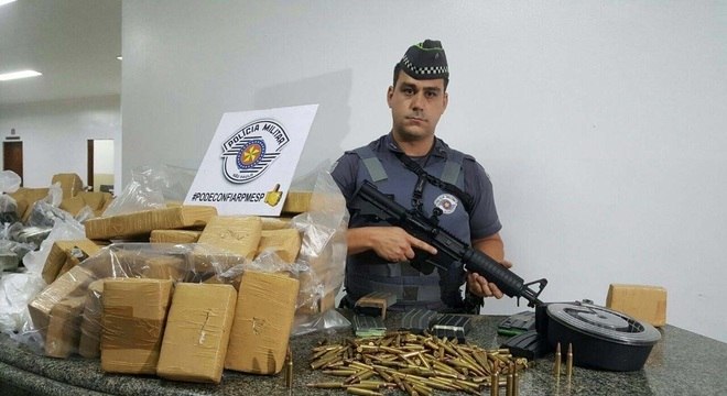 Apreensões de drogas em São Paulo somam 17 toneladas em média por mês