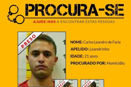 Leandrinho estava na lista e foi reconhecido por PMs